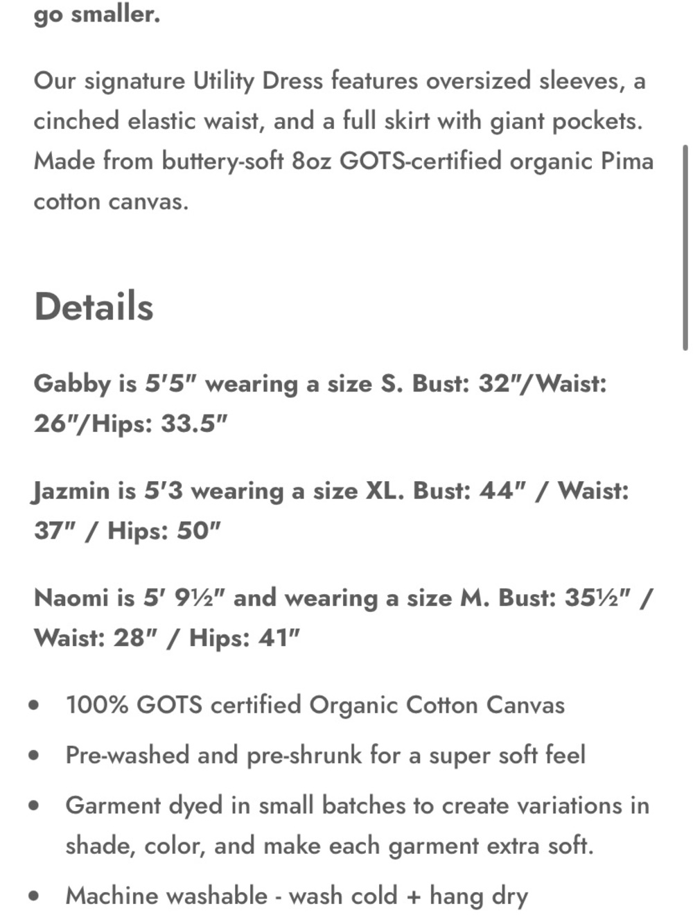 Noble Utility Dress - 2X - Picture 5 of 5